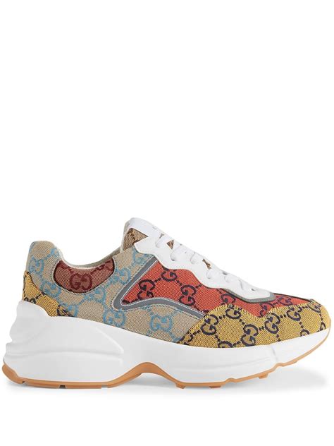 gucci gg messenger sneaker|farfetch gucci sneakers sale.